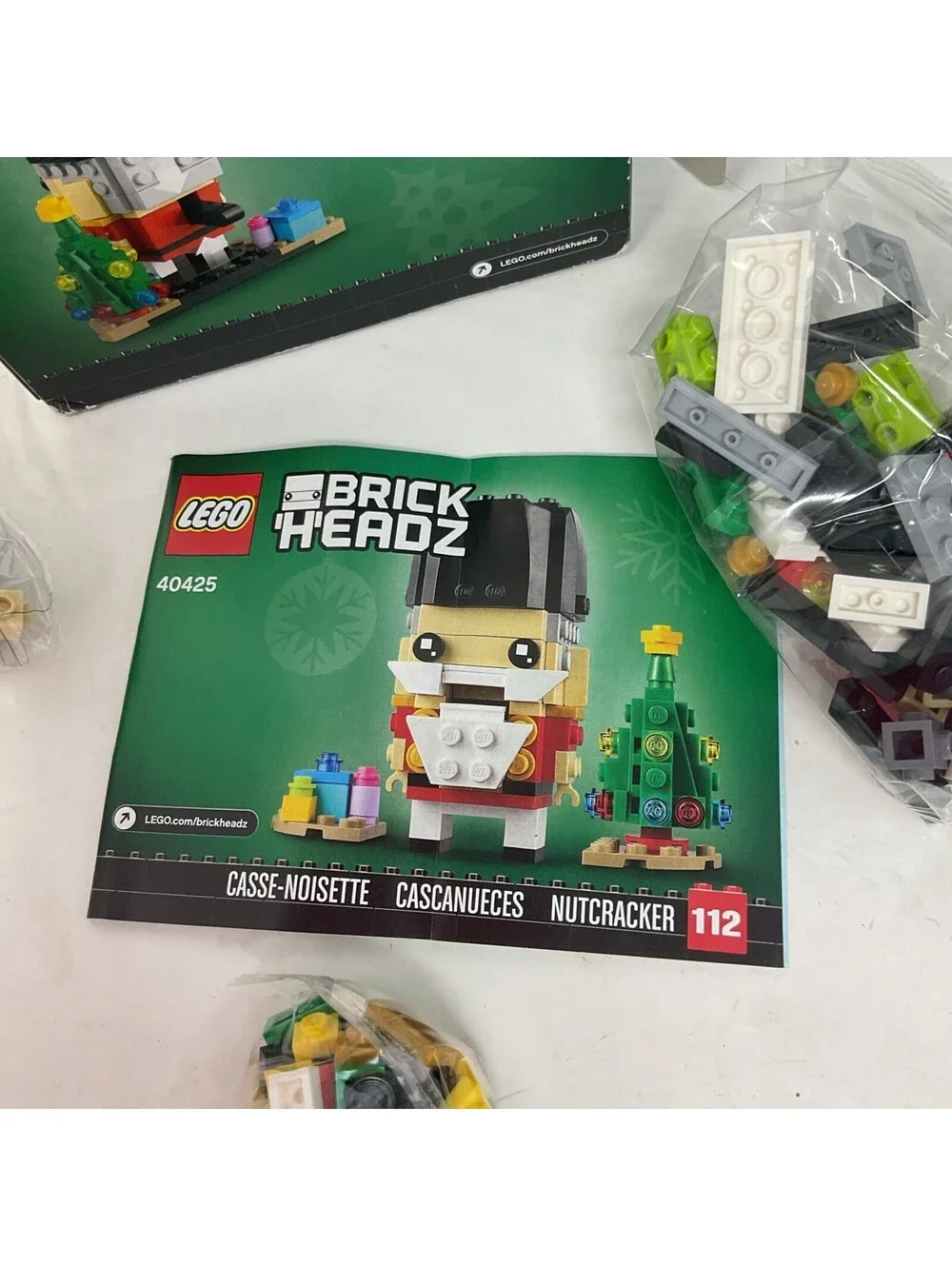 LEGO 40425 Nutcracker Brickheadz Brand New In Box